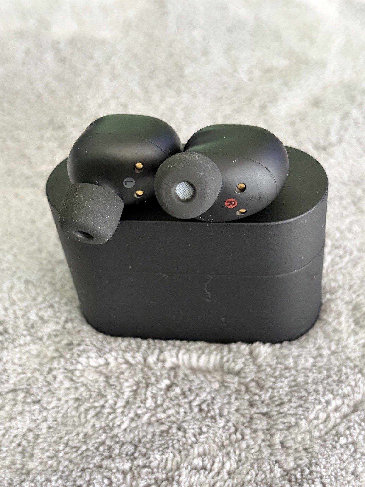 Sony WF-1000XM5/B The Best Truly Wireless Bluetooth Earbuds – Black