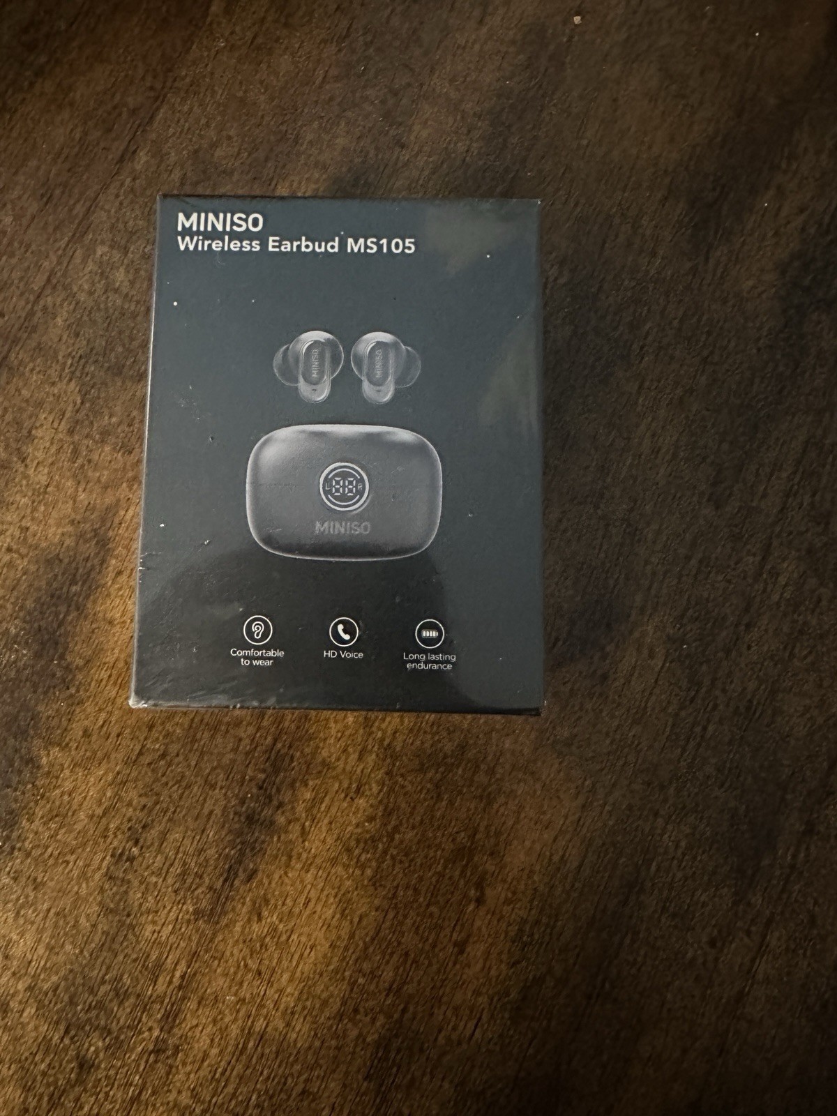 MINISO MS105 Wireless HD Voice In-Ear Earbuds Bluetooth Black