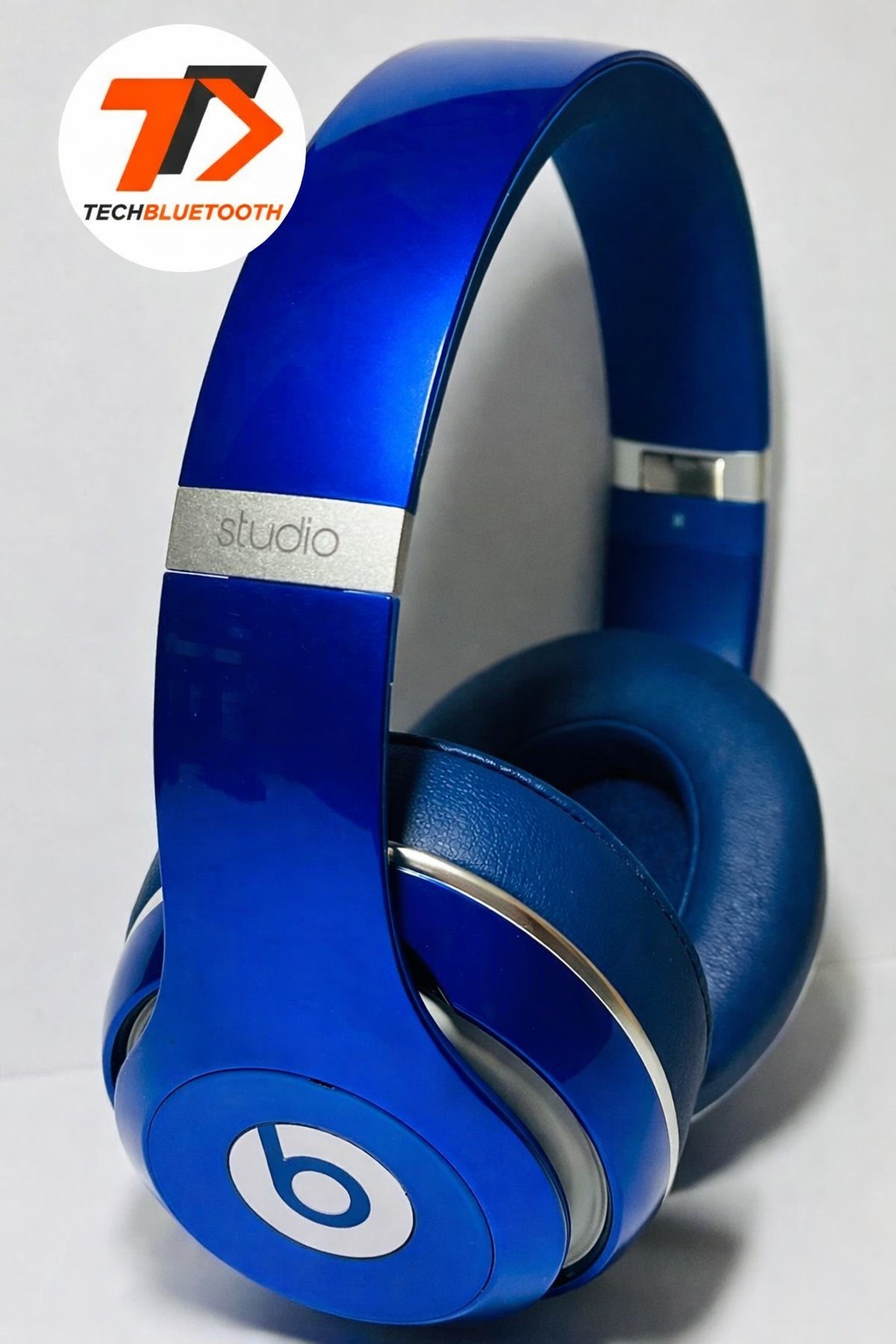 BEATS by Dr. Dre STUDIO2 WIRED BLUE GLOSSY -OVER-EAR HEADPHONES 100% TESTED
