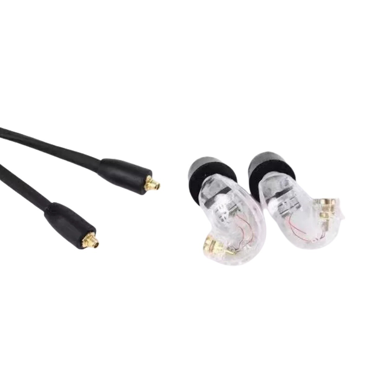 Shure SE215CL Professional In Ear Monitoring Clear Headphones Earbuds