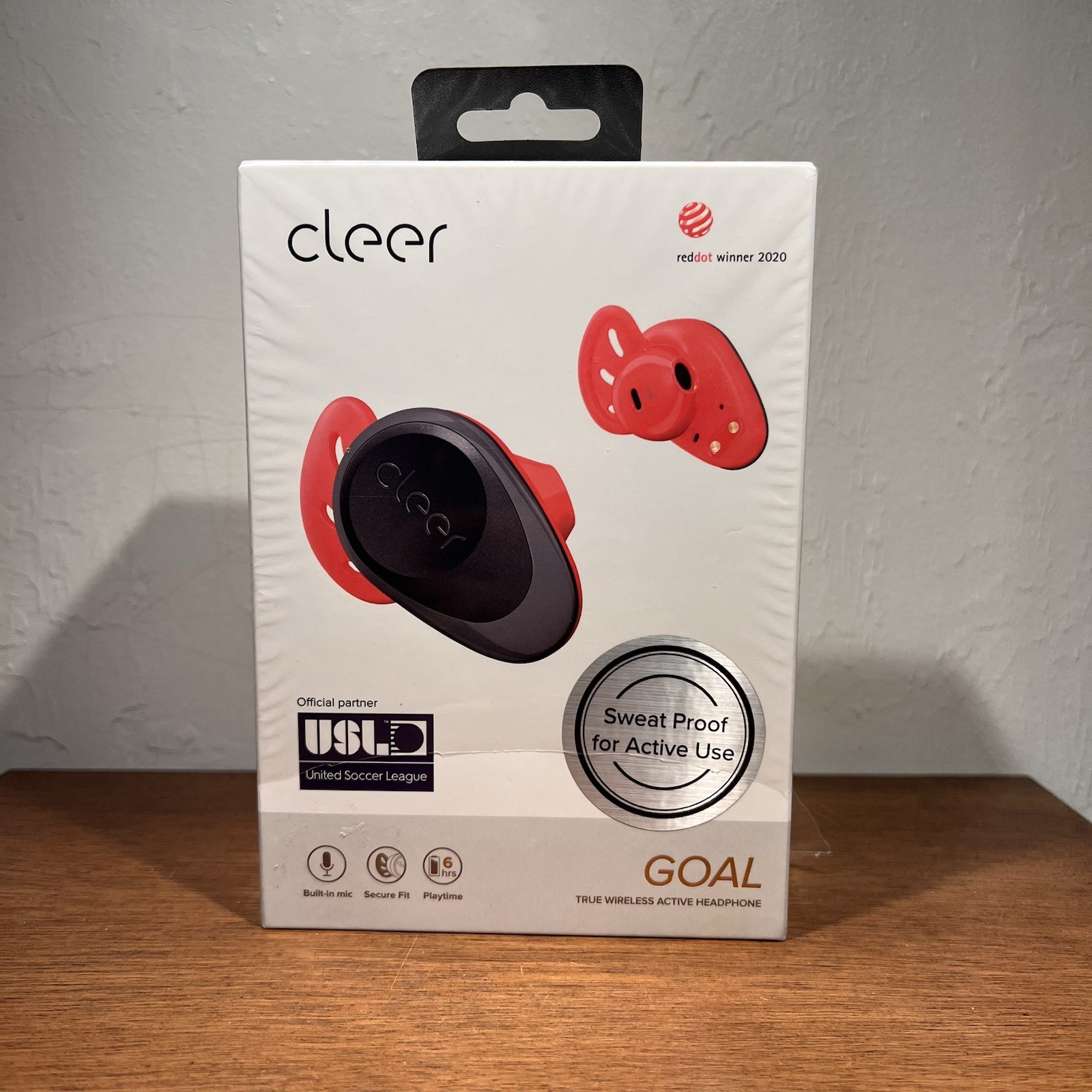 Cleer GOAL Bluetooth Wireless Active Headphone Earbuds Sports Workout New