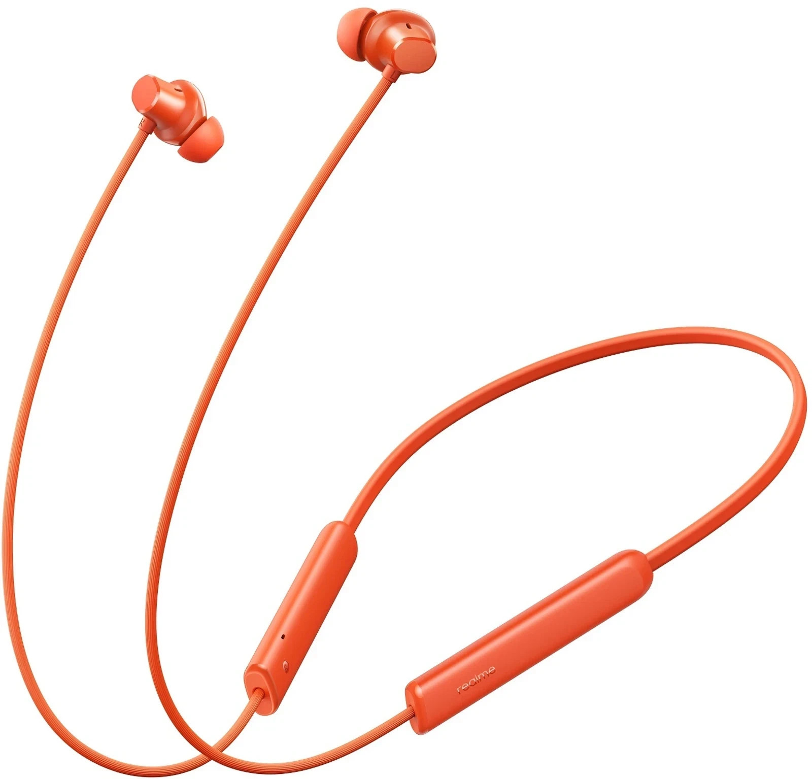 Realme Buds Wireless 5 Lite Bluetooth Neckband 35H Playback Cyber Orange