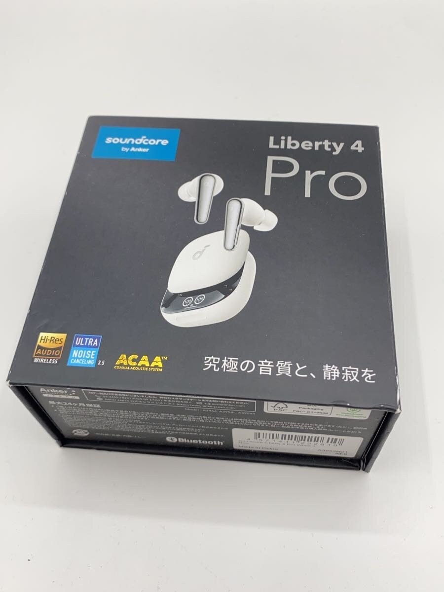 Soundcore Liberty 4 Pro ワイヤレス イヤホン ノイズキャンセリング 7センサー ANC|リファービッシュ