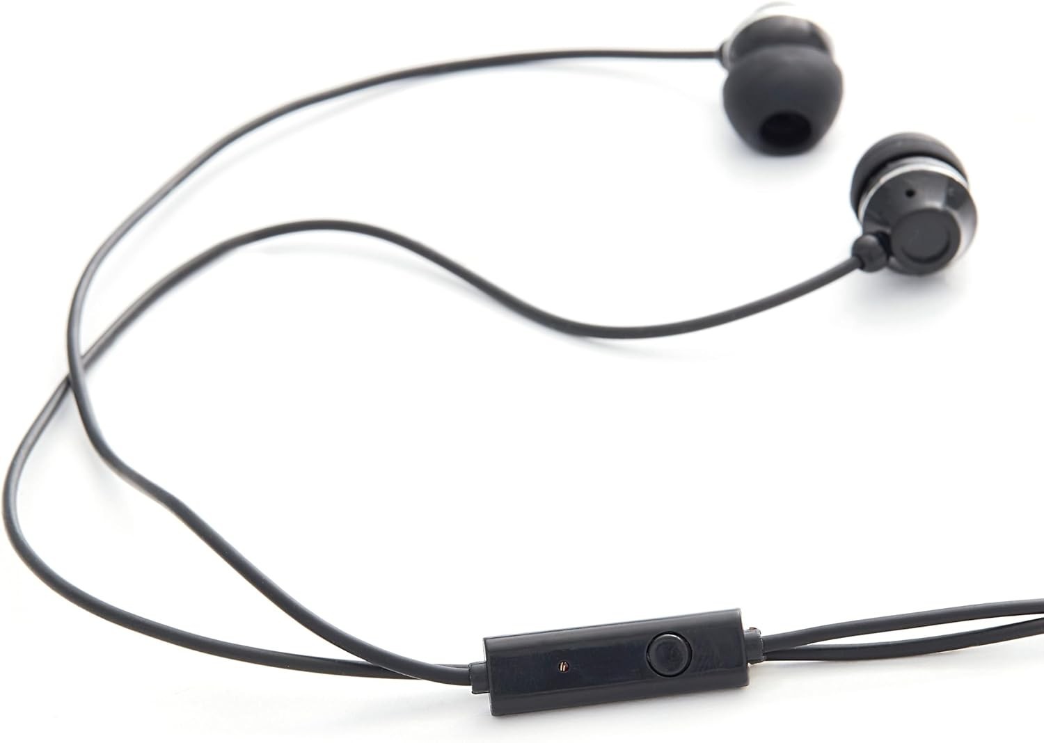 Lightweight In-Ear Stereo Earphones with Retractable Mic for Hands-Free Calling