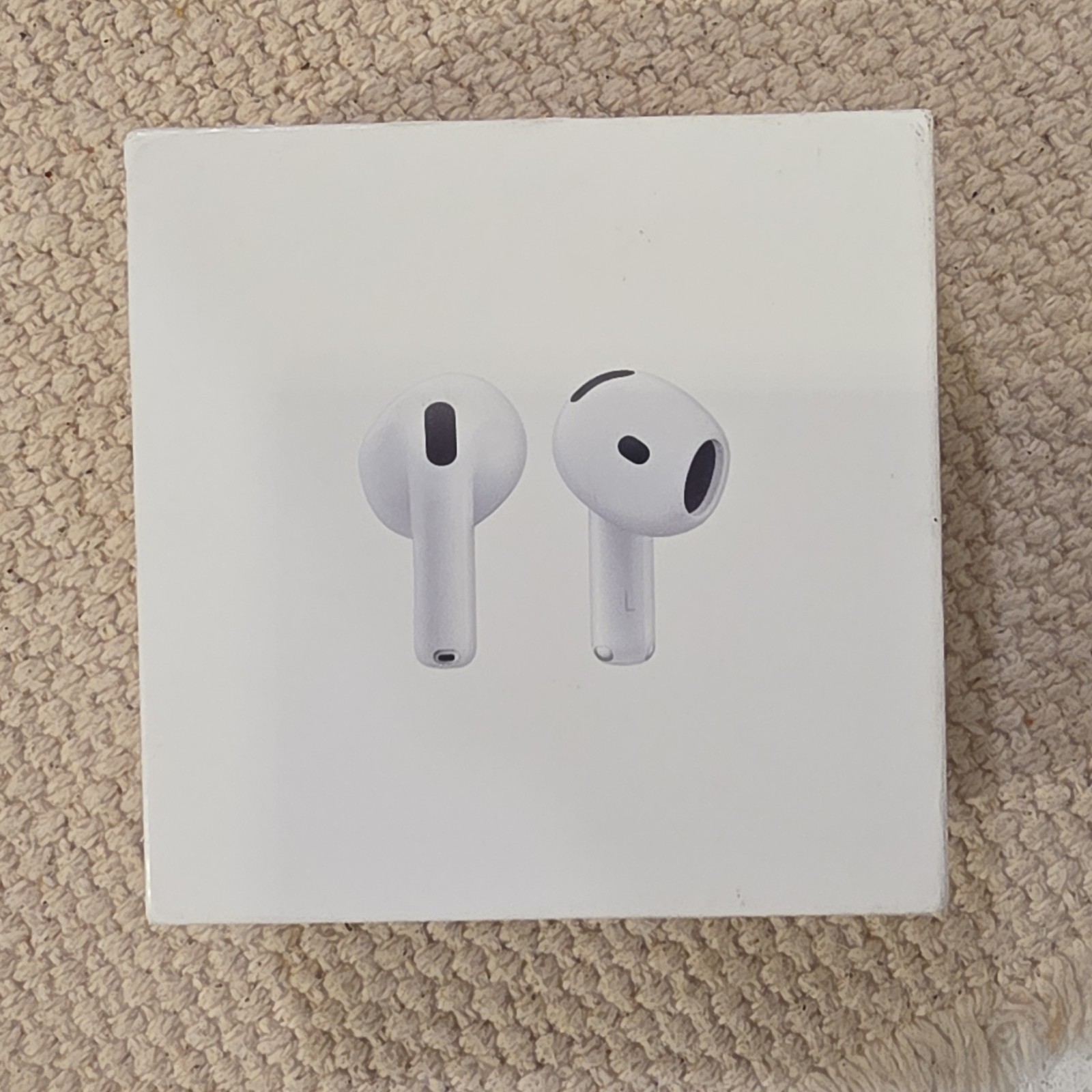 Apple AirPods 4 Wireless Bluetooth In-Ear Earbuds Double White MXP63LL/A