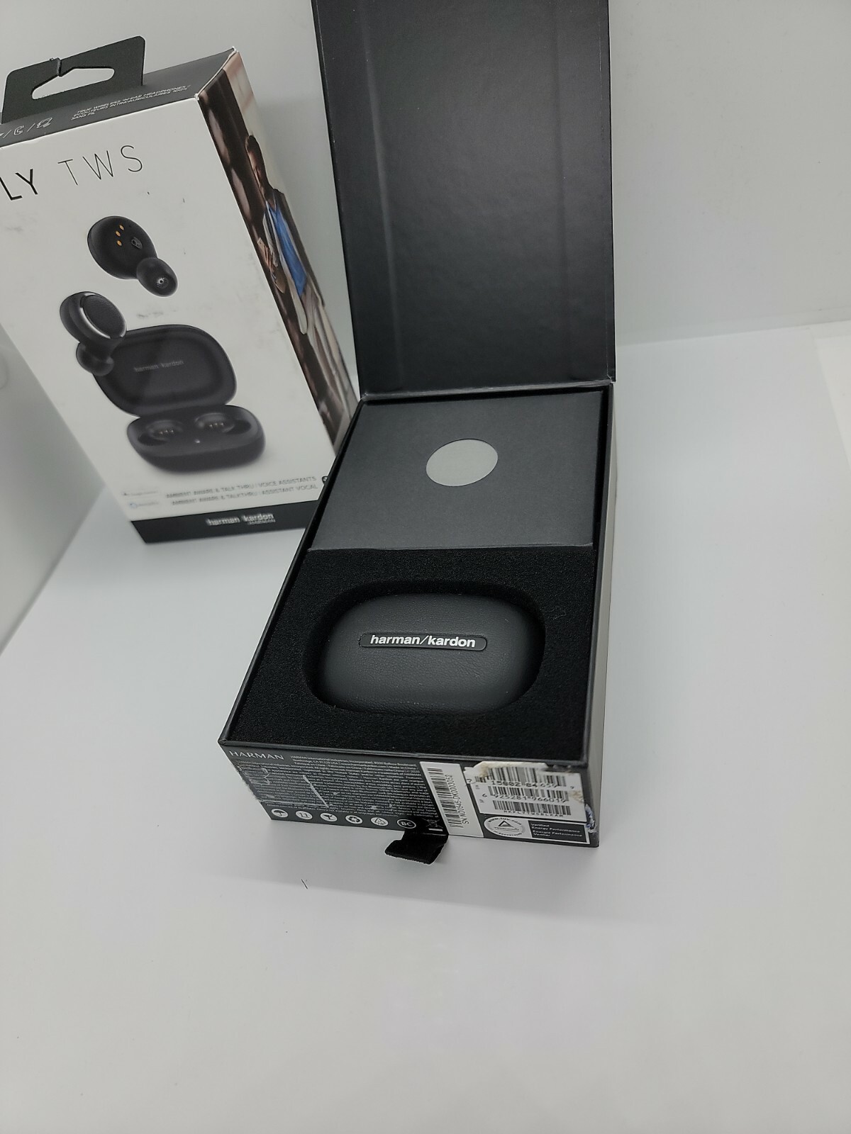 GENUINE Harman Kardon Fly TWS True Wireless In-Ear Headphones Black – OPEN BOX