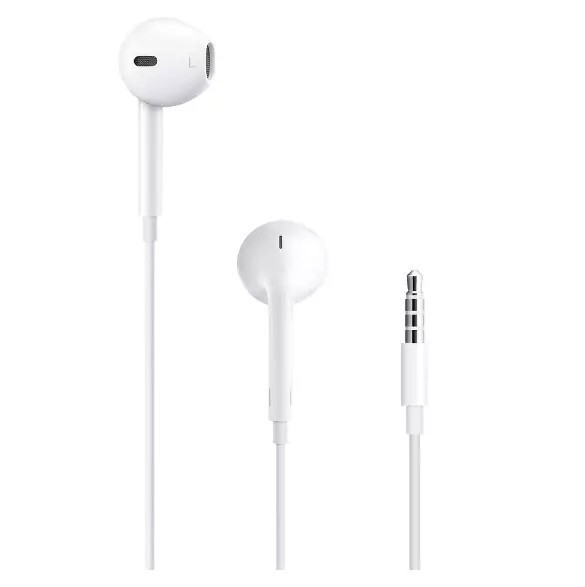 Headphones Wired In-Ear Only Headphones – White Earphones Earbuds 3.5mm Jack