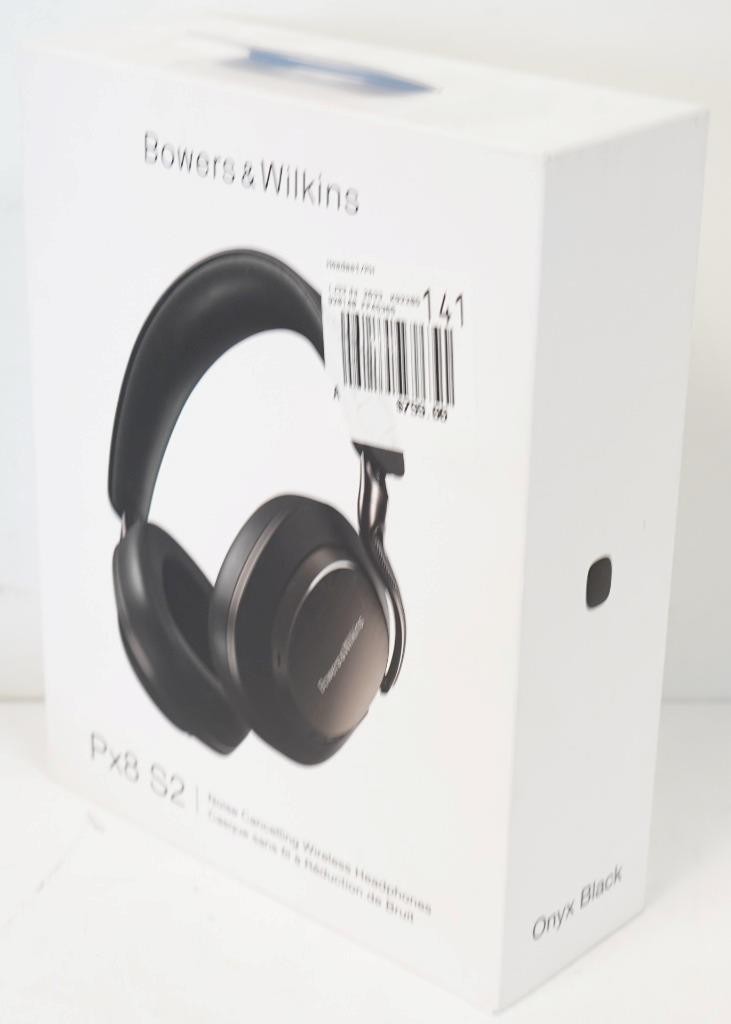 NEW – Bowers & Wilkins PX8 S2 Noise Cancelling Wireless Headphones – Onyx Black