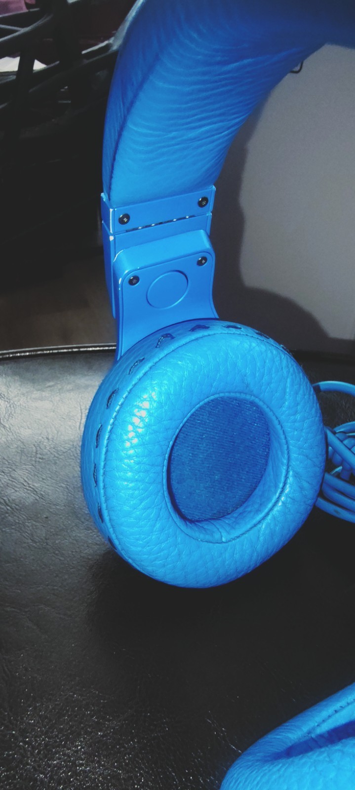 Beats by Dr. Dre Fendi Blue Over-Ear Wired 3.5mm Coiled Foldable Headband