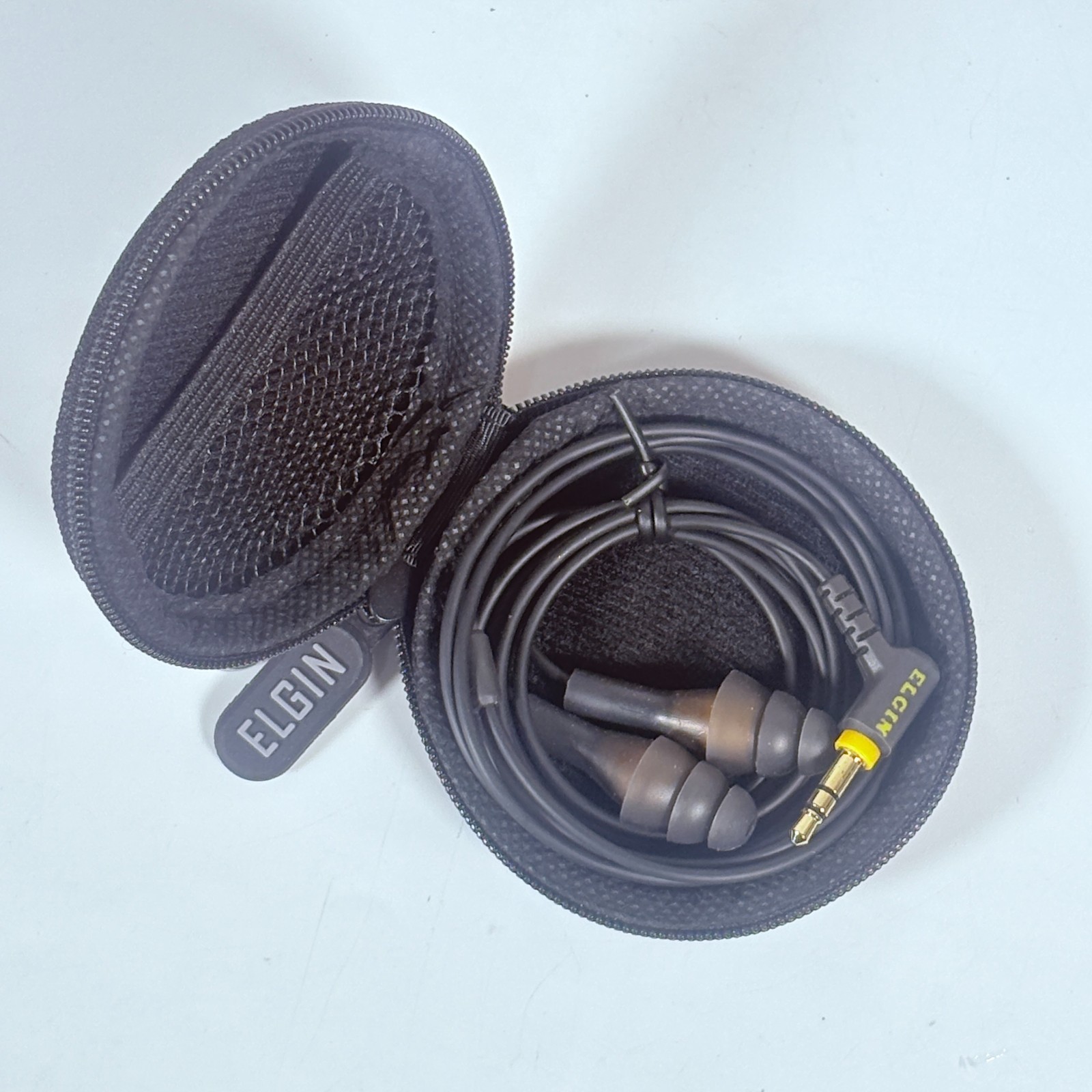 Elgin Ruckus Earplug/Earbuds 25db OSHA Noise Reduction In-Ear Headphones Wired