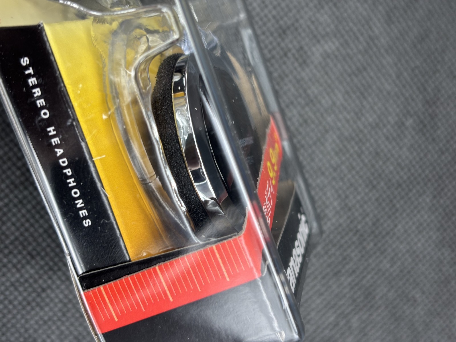 Panasonic Clip Earphone Headphone RP-HZ47-K 9.9mm Black NEW