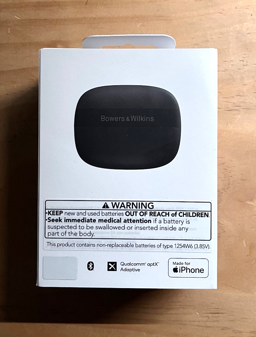 Bowers Wilkins Pi6 ANC Wireless In-Ear Storm Grey (Brand New Sealed Box)