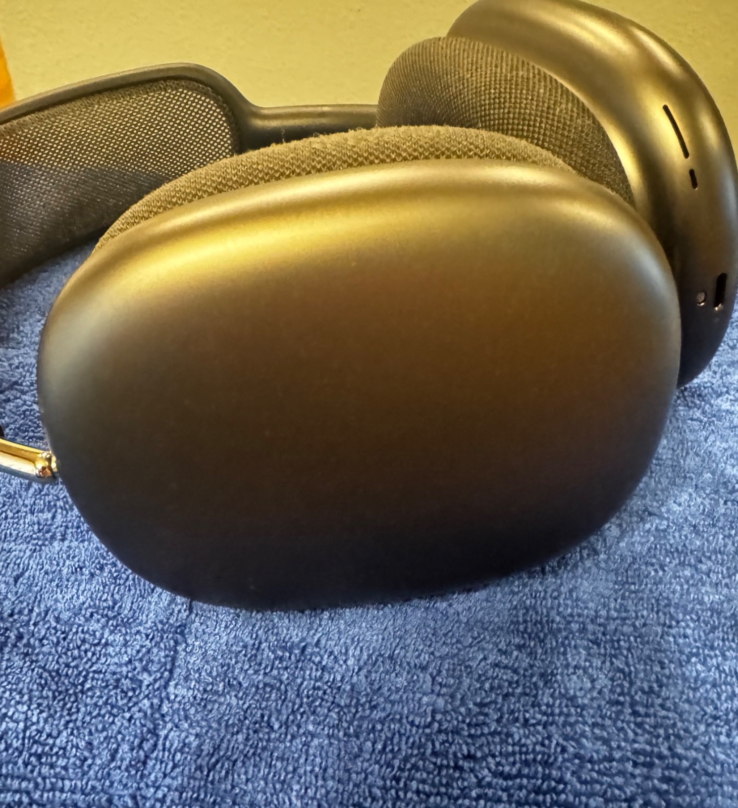 Apple AirPods Max Space Gray Lightning w/ WaterField Case + Max Stand