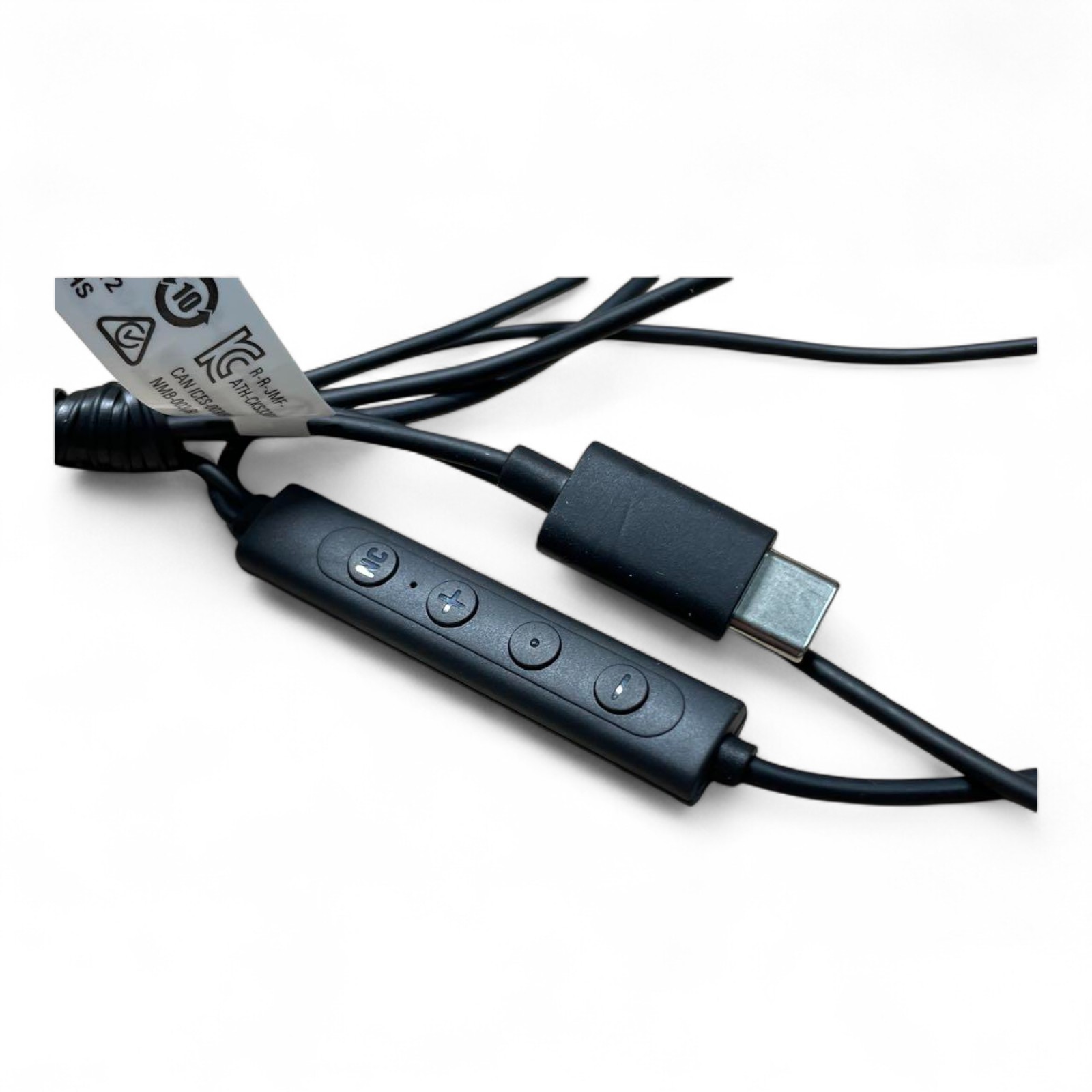Audio-Technica ATH-CKS330NC BK Wired Earphones Type-C Noise-Canceling 1.2m Black