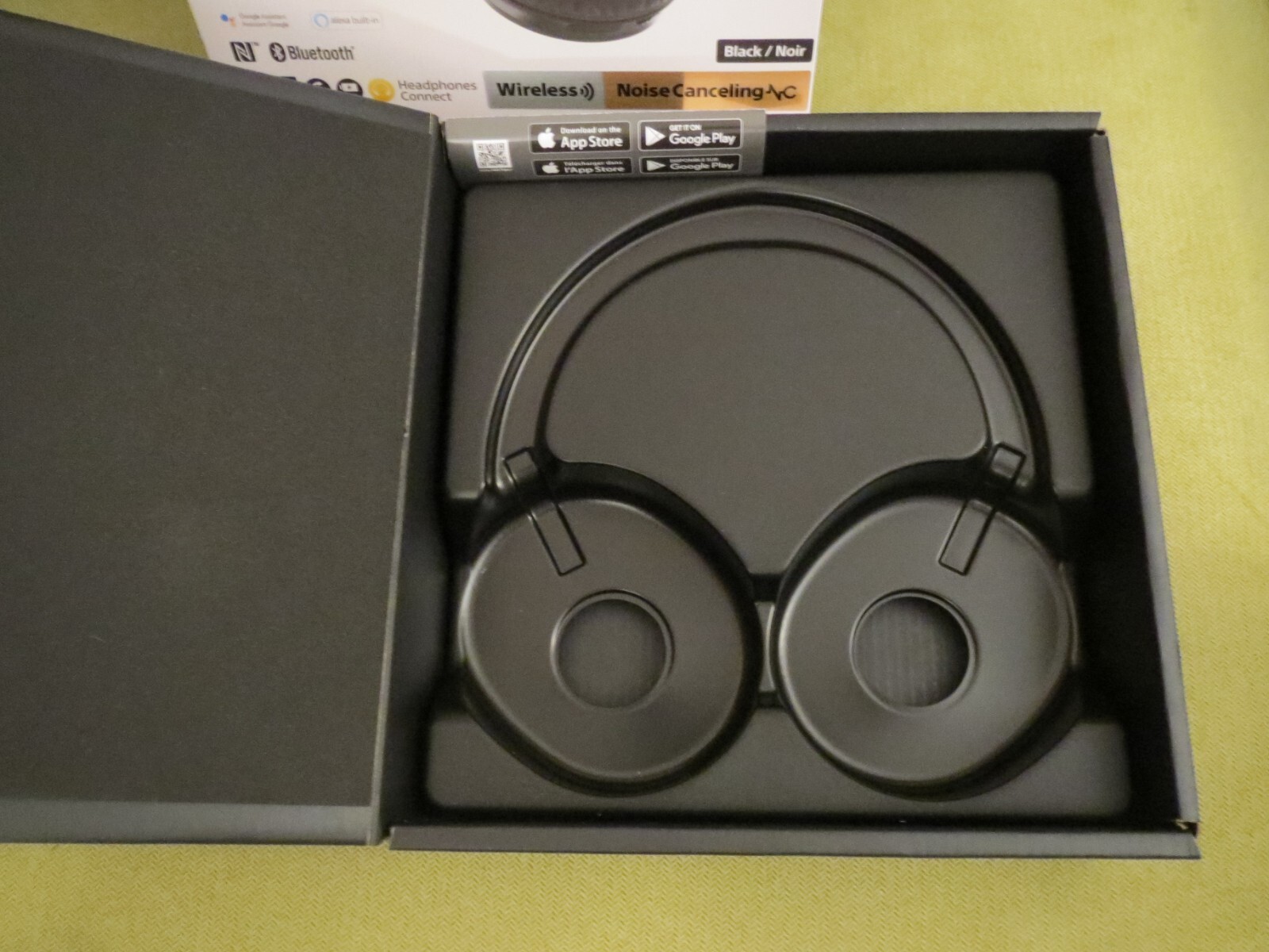 Sony WH-CH700N Over the Ear Headphone, Black, EMPTY BOX ONLY