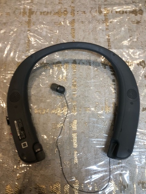 LG Tone HBS-W120 Bluetooth Headset shoulder speaker wireless earbuds Headphones