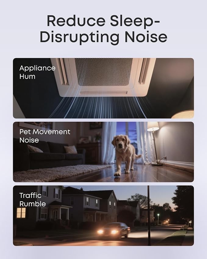 soundcore Sleep A30 by Anker Sleep Earbuds, Smart Active Noise Cancelling Sleep