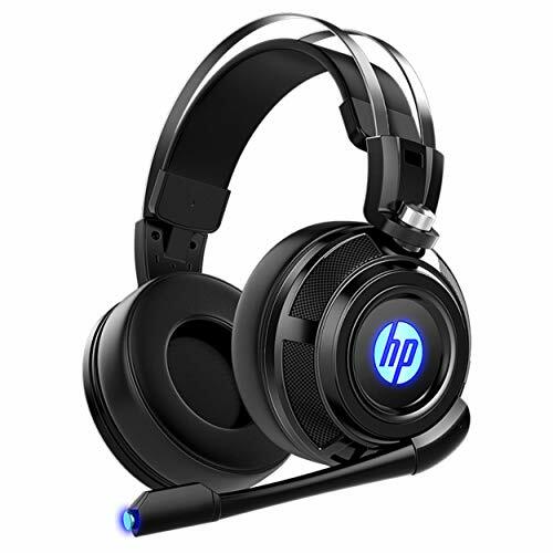 HP Wired Stereo Headset with mic Gaming Over ear Headset W LED H200 Headphone
