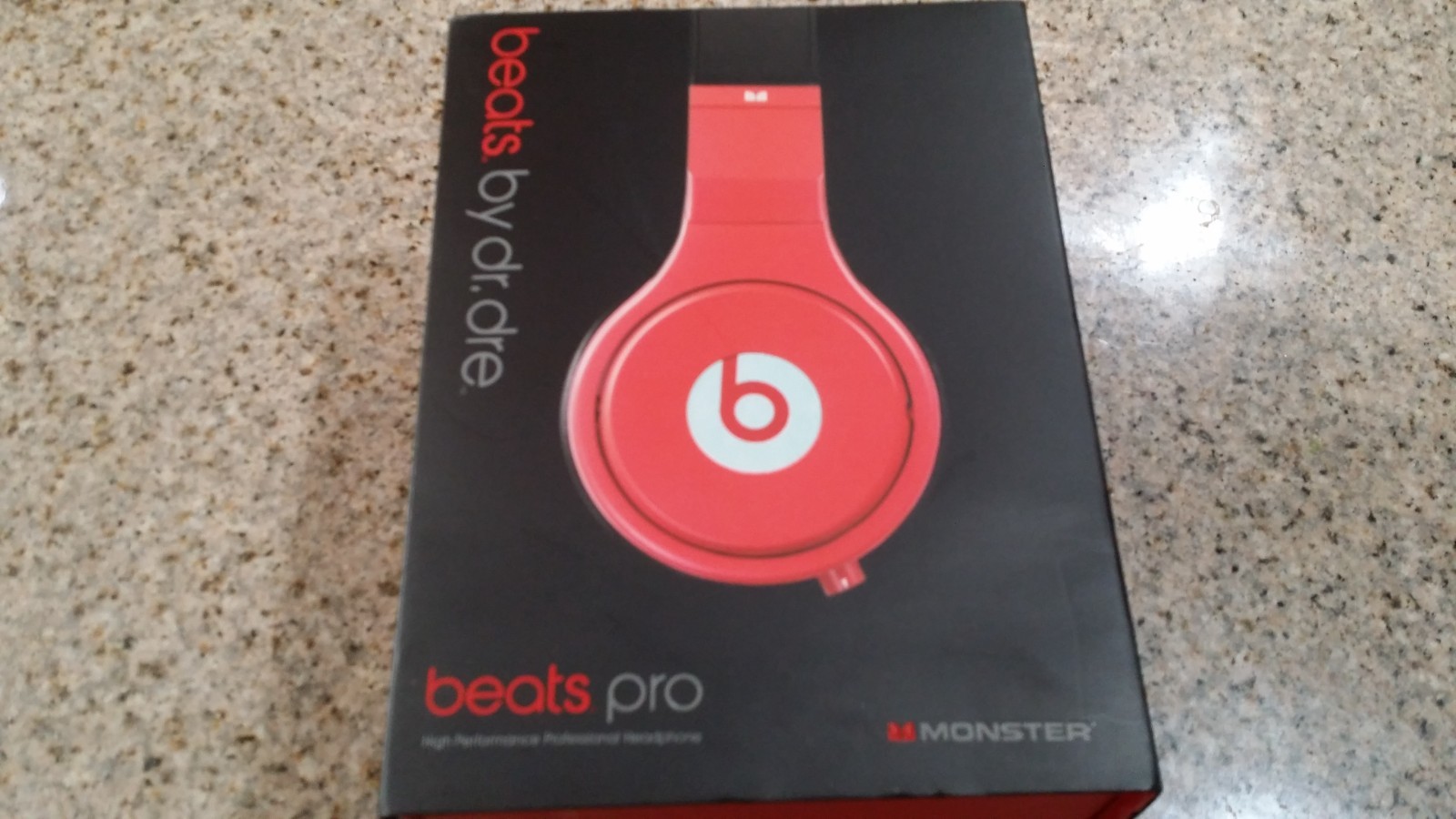 Beats by Dr. Dre Pro Beats Over the Ear Headphones Red edition