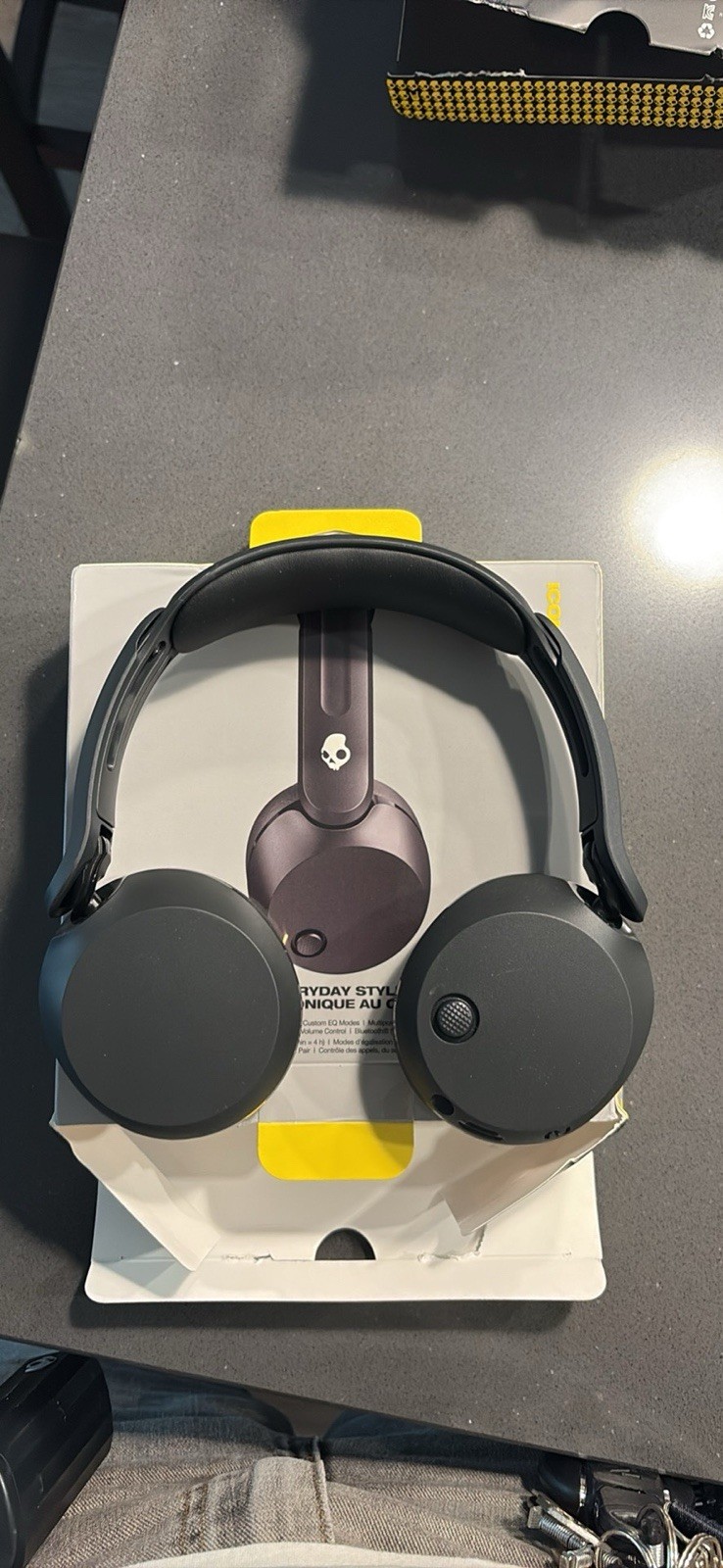 Skullcandy Ear-Pad Headphones Black Headband Double On the Ear Ear-Cup