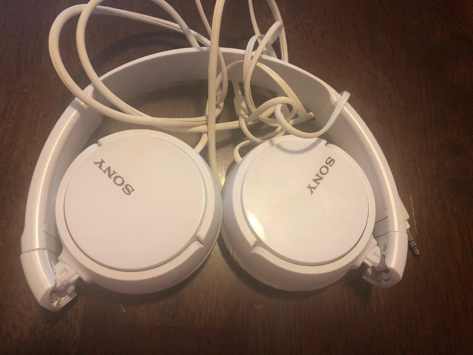 Sony MDR-ZX110 Stereo Monitor Over-Head Headphones White MDRZX110 Fast Ship 55