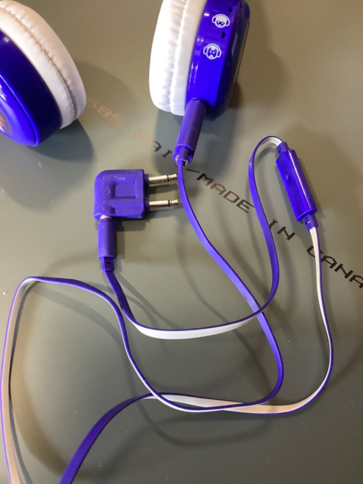 Headphones For Kids – Connect Buddy Phones Safe Audio Kids Blue Headphones