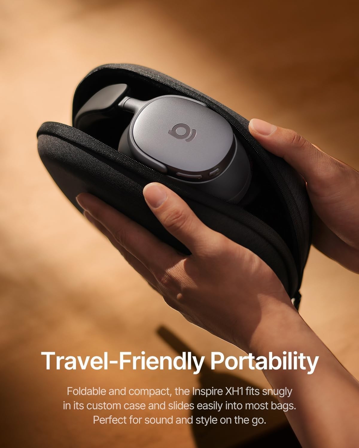 Baseus Inspire XH1 Adaptive Active Noise Cancelling Headphones, Sound by BOSE