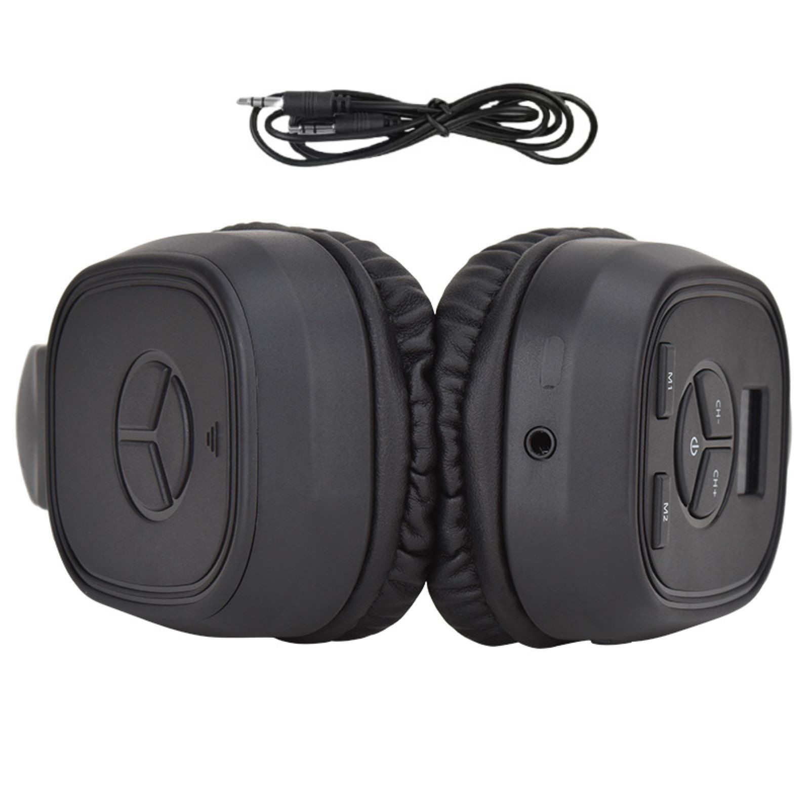 Foldable Receiver Over-Ear Headphone Supports FM (No AM) transistor radio