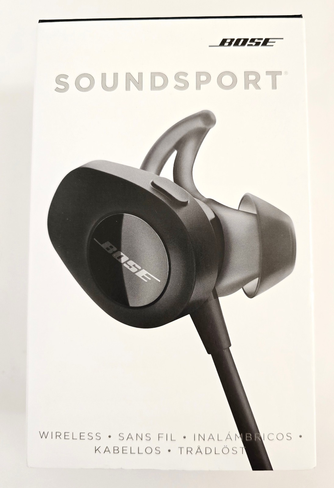 Bose SoundSport Wireless Sweatproof Earbuds Earphones Neckband Headphones Black