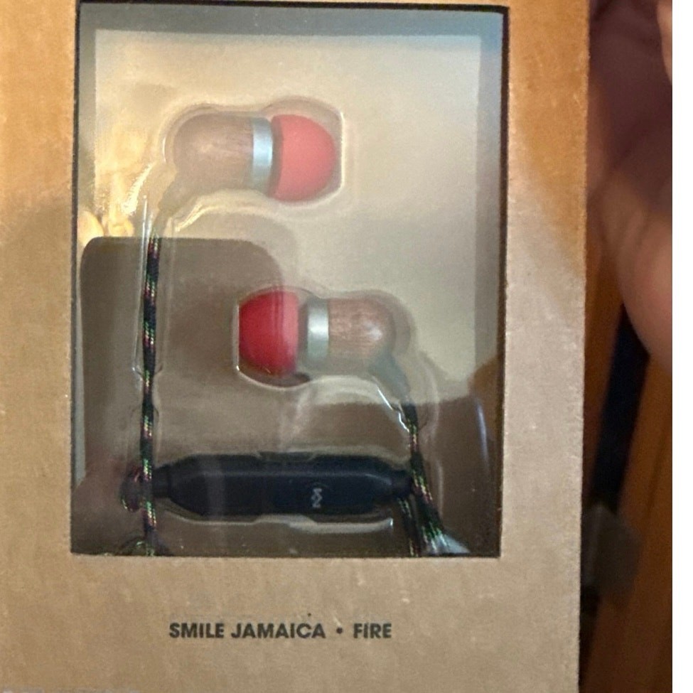 NWB Marley Jammin Collection In Ear Wired Headphones