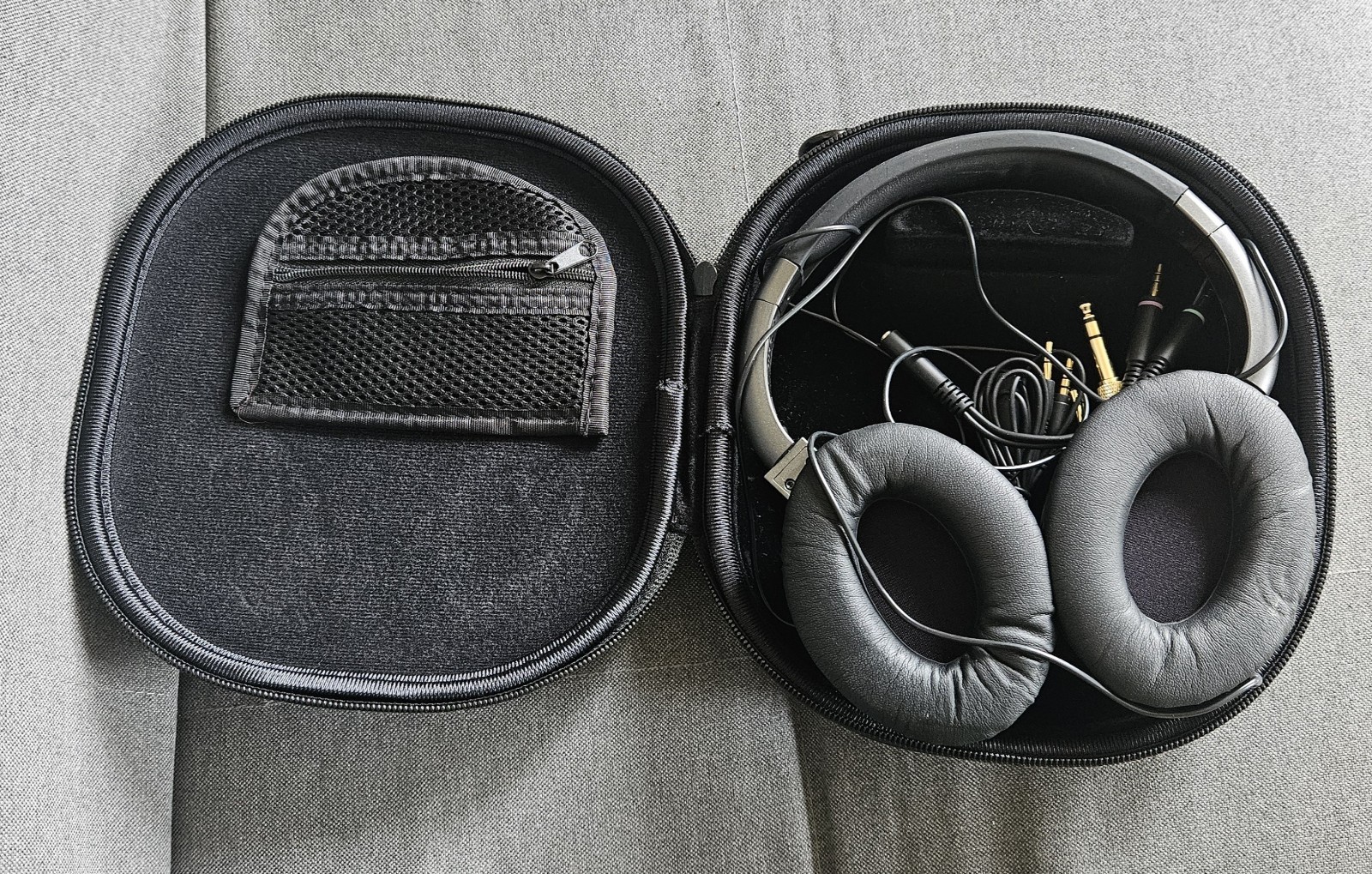 Monoprice Black Active Noise Cancelling Over-Ear Headphones