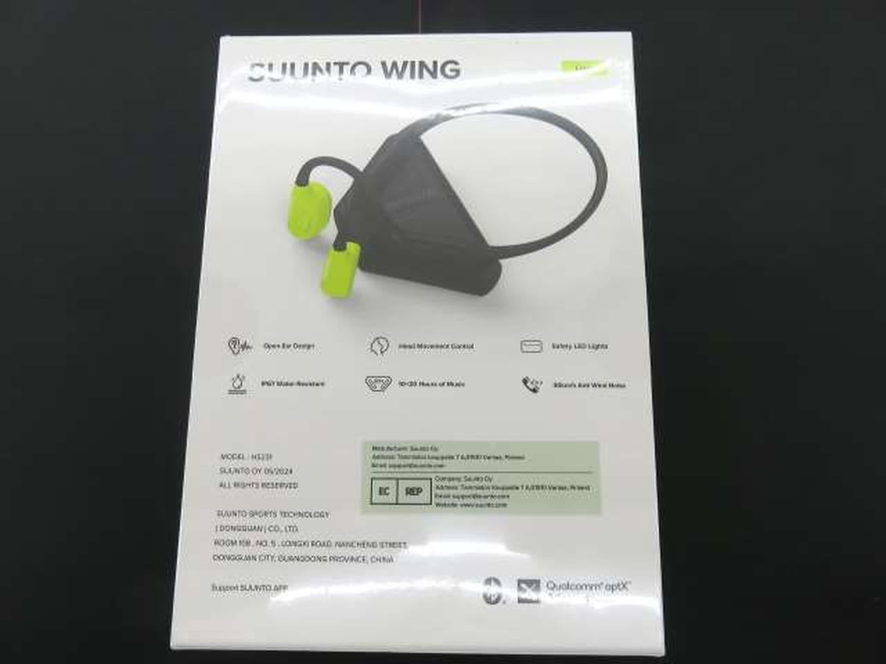 Suunto HS231 Wireless Bone Conduction Earphones Unopened