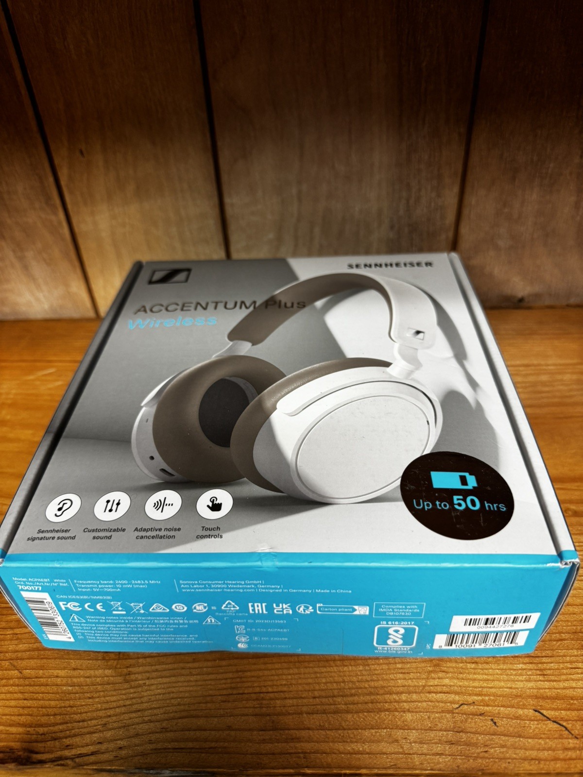 Sennheiser ACCENTUM Plus Wireless Bluetooth Headphones, Noise Cancelling