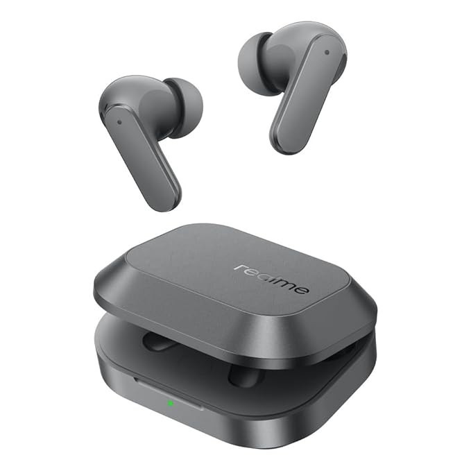 realme Buds Air 8,11mm+6mm Dual Dynamic Bass Drivers,58Hrs Playtime, 55dB ANC