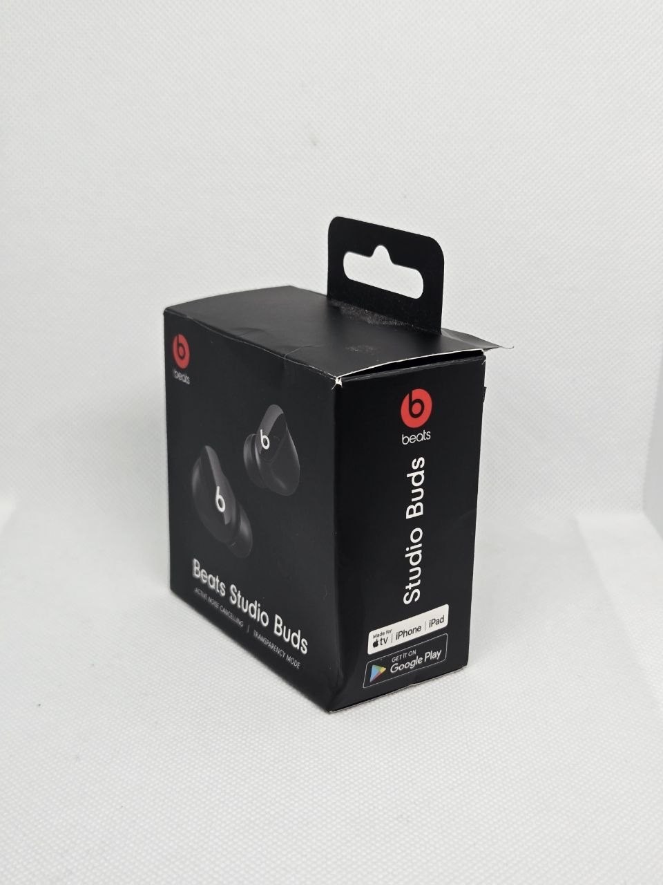 Beats Studio Buds True Wireless Earbuds Black ANC Transparency Mode Open Box