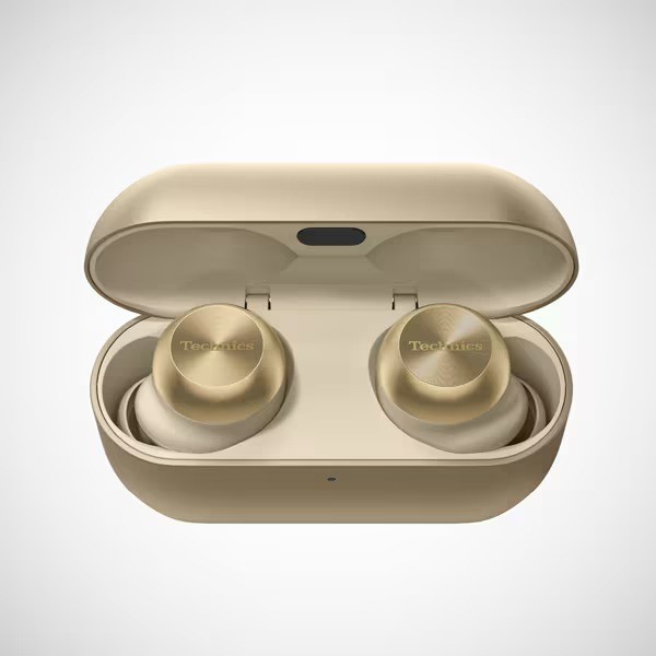 Technics EAH-AZ100-N Wireless Earphones Magnetic Fluid Driver Champagne Gold