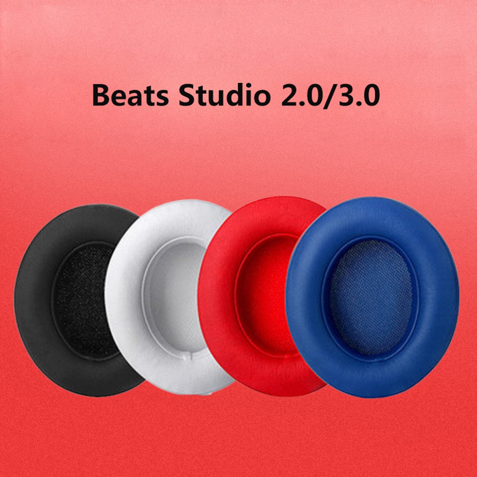 For Beats Studio 2.0/3.0 Wired/Wireless Earpad 2pc Ear Pads Cushion Replace Part