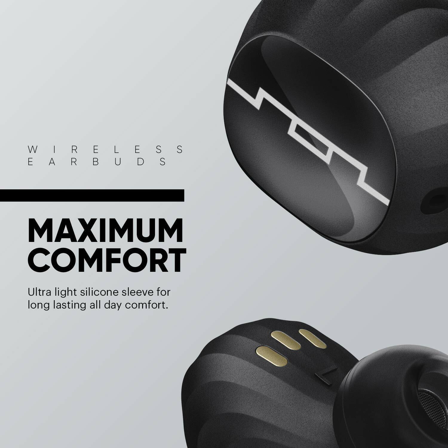 SOL Amps Air 2.0 Waterproof Wireless Bluetooth Earbuds (Sol Republic) Rose Gold