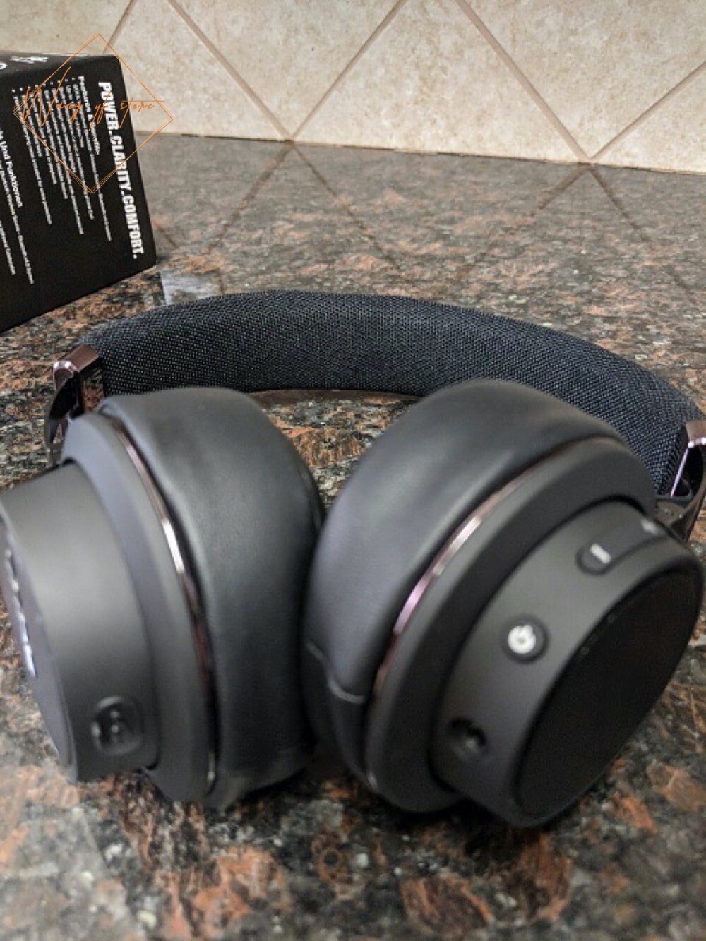 Sheepskin Leather Memory Foam Ear Pads For Soul Impact OE Wireless Headphones