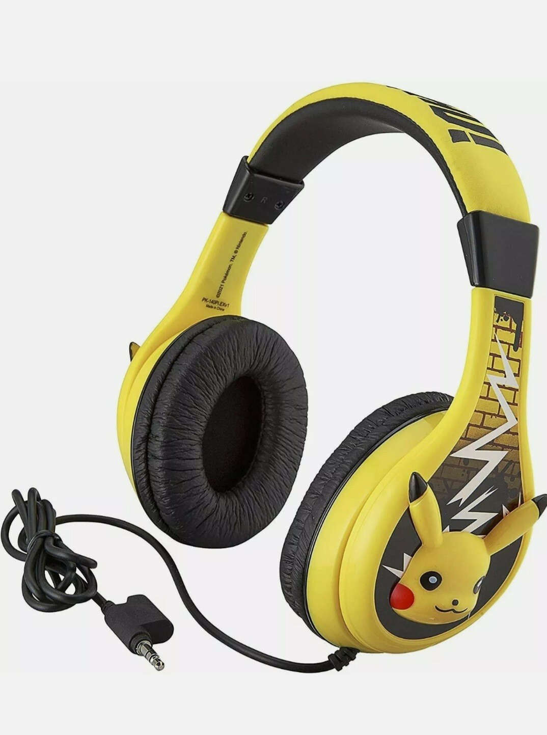 Pokemon Pikachu Yellow Kids Headphones