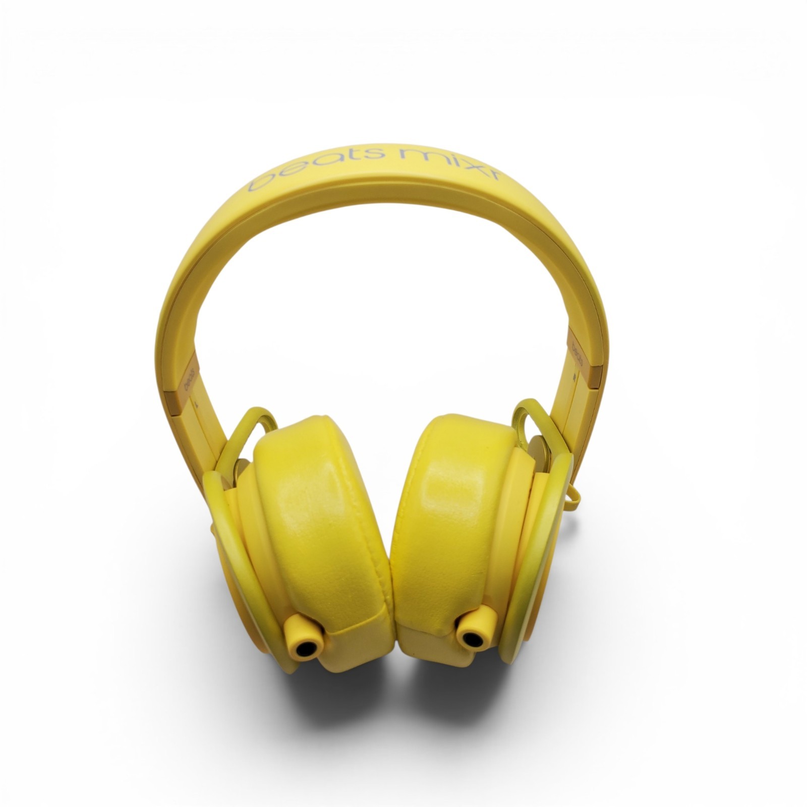 Beats by Dre Mixr DJ On-Ear Headphones Yellow Wired with Case & Cable
