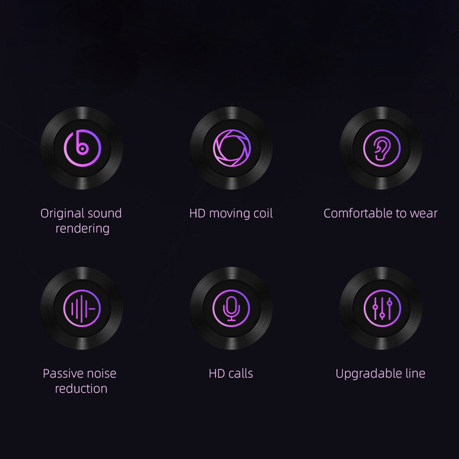 QKZ AK6 Pro 3.5mm Wired Headphones Dynamic Earphone Detachable Headphone CXAJ
