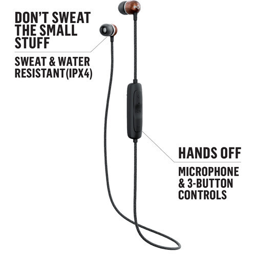 House Of Marley Smile Jamaica Wireless 2 Bluetooth NeckBand In-Ear Headphones