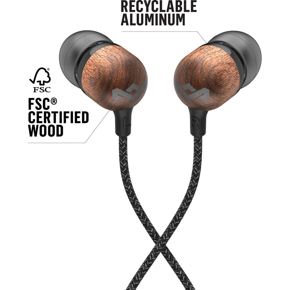 House Of Marley Smile Jamaica Wireless 2 Bluetooth NeckBand In-Ear Headphones