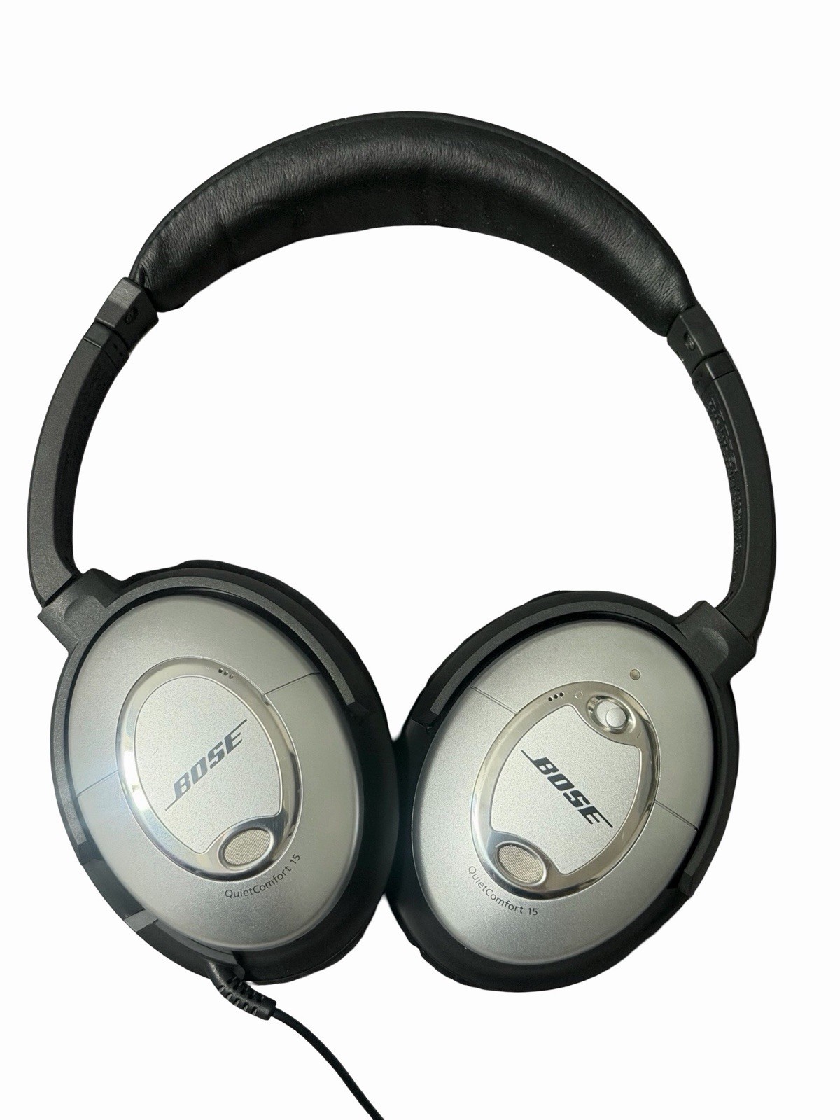 Bose Quiet Comfort 15 Wired Acoustic Noise Cancel Headphones / Black