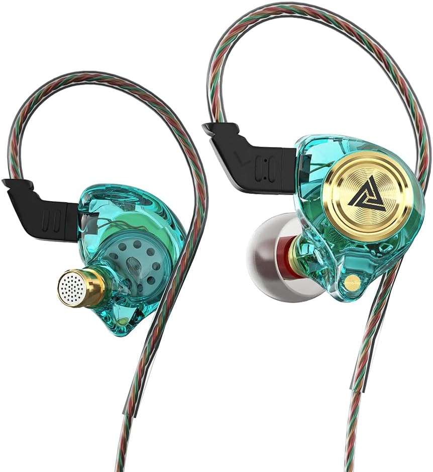 Wired Earbuds, Ak3File in Ear Monitors, Deep Bass Sound Wired Earbuds, Hifi in