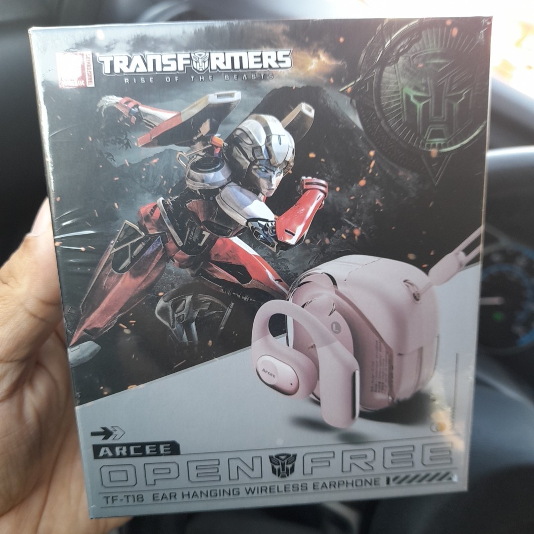 Arcee Pink TF-T18 True In-Ear Wireless Earbuds Noise Cancelling Bluetooth 5.4
