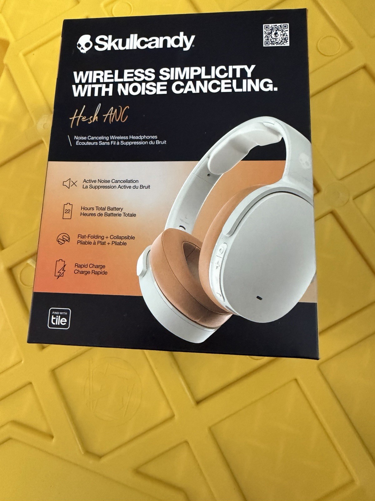 Skullcandy Hesh ANC Over-Ear Noise Cancelling Wireless Headphones – S6HHW-N747