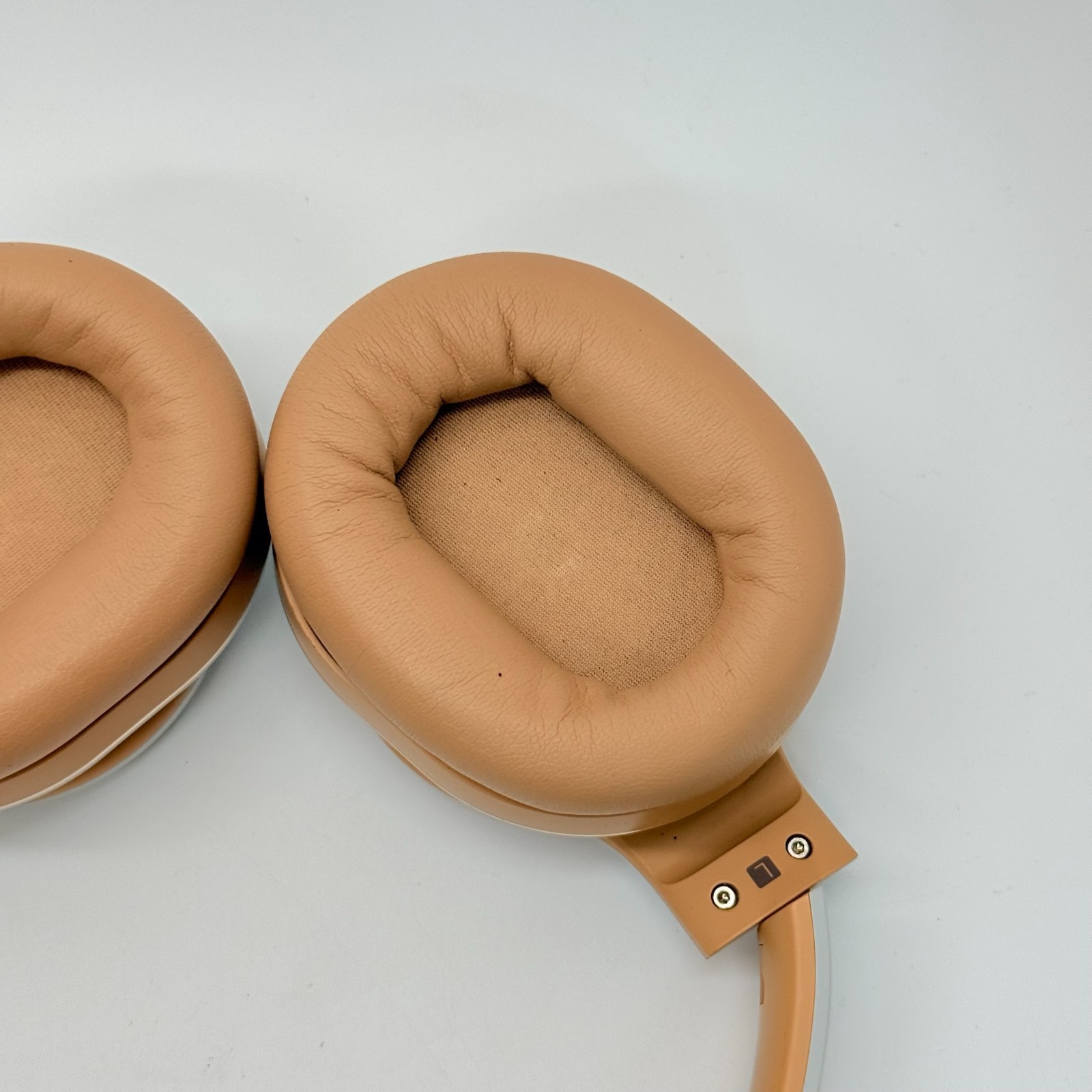 Cleer Audio ANC Noise Canceling Bluetooth Headphones, Smart Control, Beige Tan