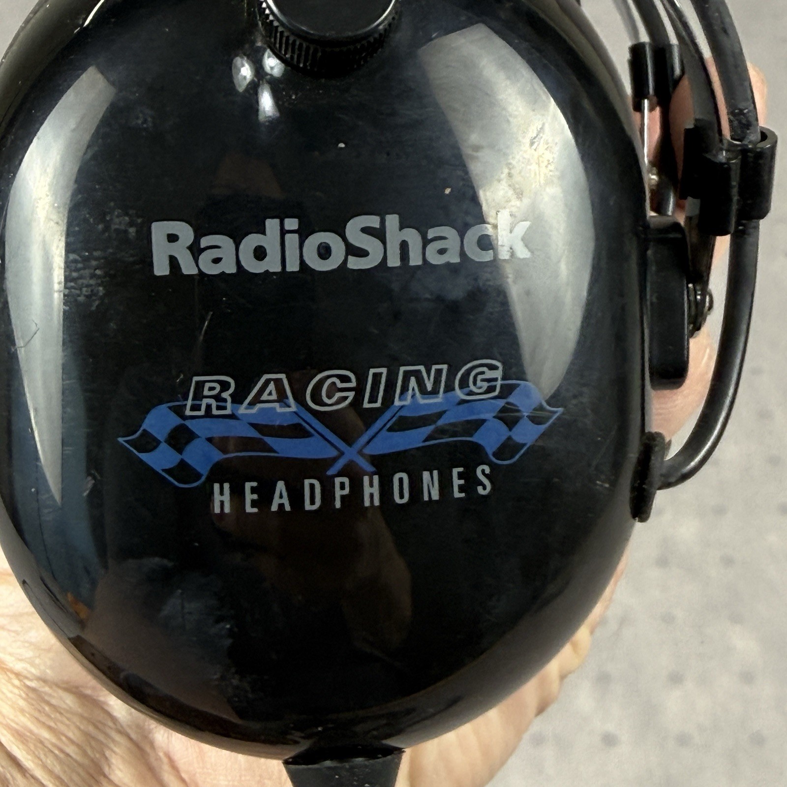 RadioShack Noise Reducing Racing Headphones Adjustable Headset 330-1198. Tested